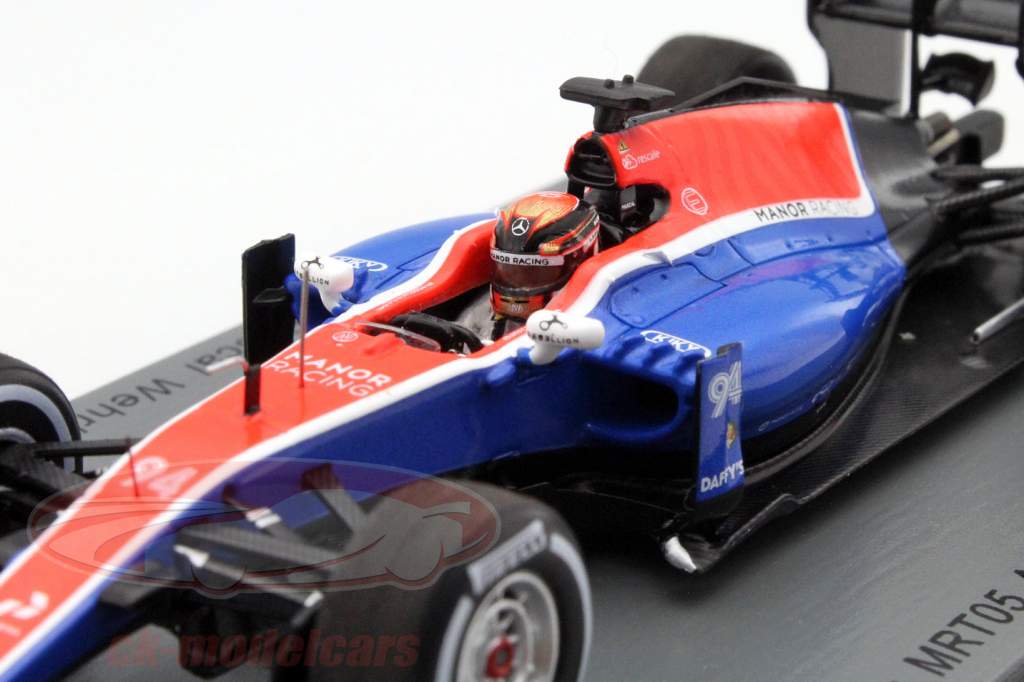 Pascal Wehrlein Manor MRT05 #94 Austrália GP fórmula 1 2016 1:43 Spark