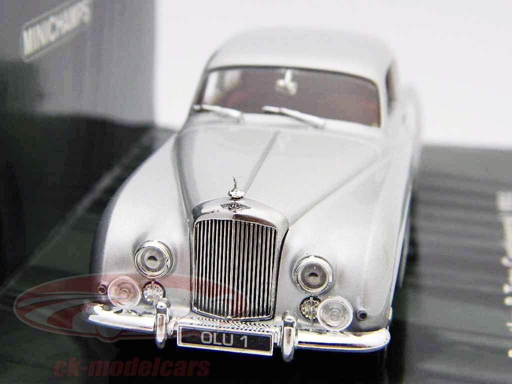 Bentley R-Type Continental Bj. 1955 silver 1:43 Minichamps