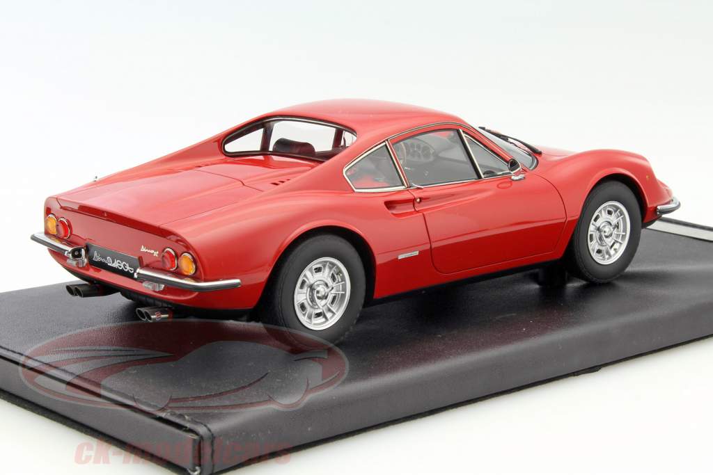 Kyosho 1:18 Ferrari Dino 246 GT rosso PHR1804R modello auto