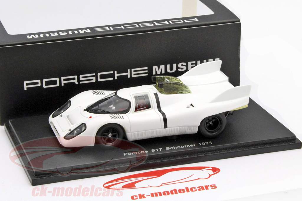 Porsche 917 Schnorkel año 1971 blanco 1:43 Spark