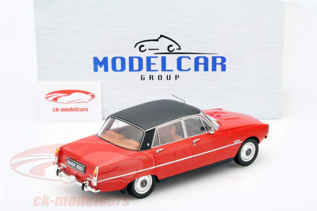 Rover 3500 V8 красный / черный 1:18 ModelCar Group