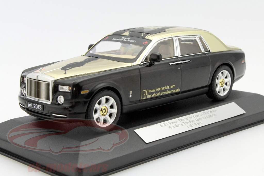 Rolls Royce Phantom Toy Fair Nürnberg 2013 noir 1:43 Ixo