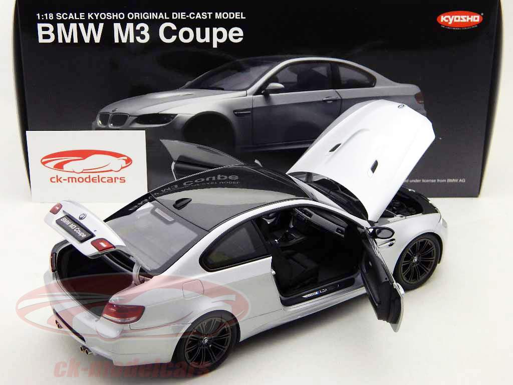 BMW M3 Coupé Argent / Silverstone II 1:18 Kyosho