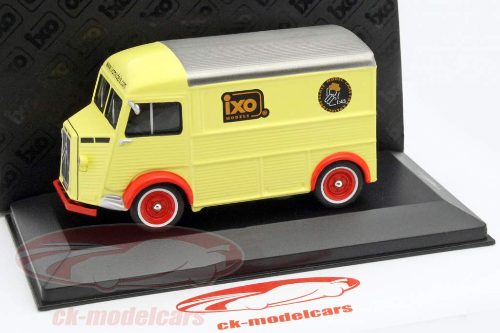 DKW camionnette de livraison rapide jaune 1:43 Ixo