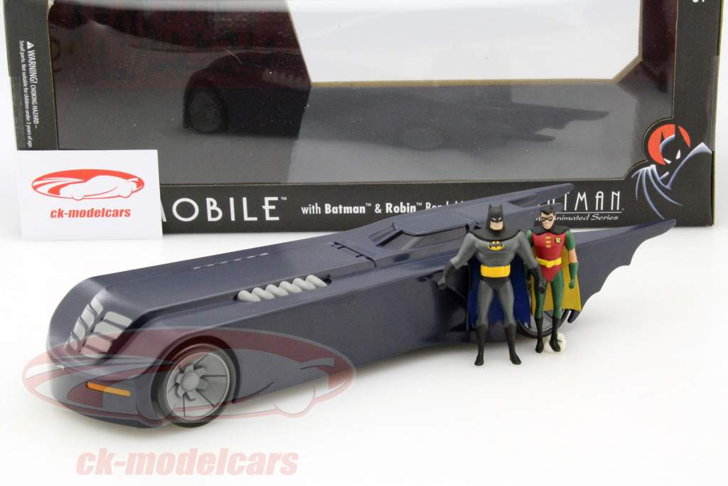 Batmobile con Batman e Robin cifra The Animated Series 1992 1:24 NJCroce