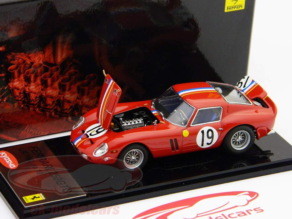 DyDo 京商 Ferrari コレクション 14種 Kyosho 1:43 フェラーリ250 GTO第19位24ルマン1962 05121A