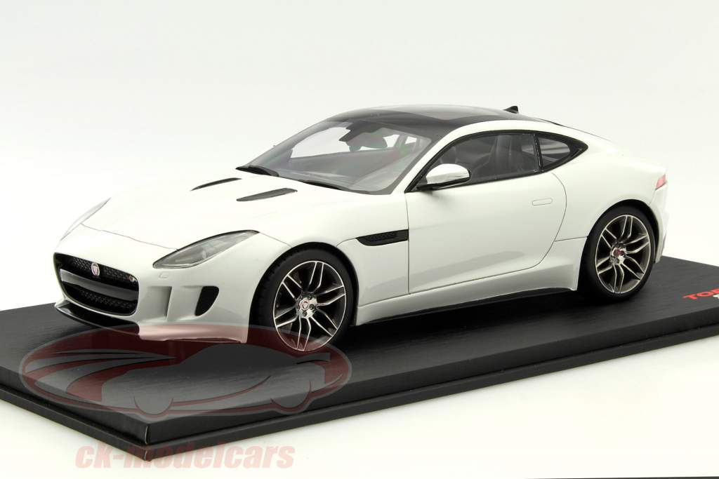 Jaguar F-Type R Coupe année 2017 blanc 1:18 TrueScale