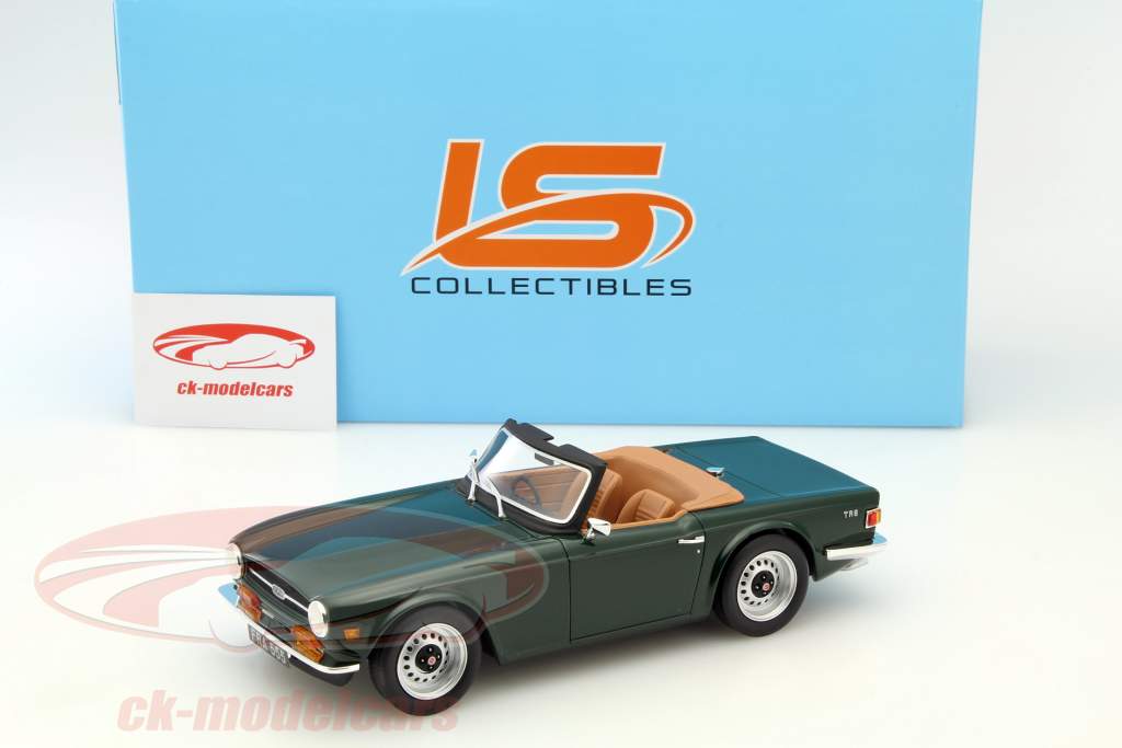 Triumph TR6 vert foncé 1:18 LS Collectibles