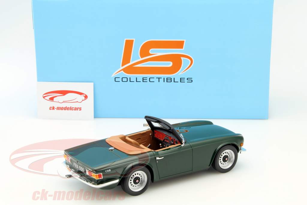 Triumph TR6 vert foncé 1:18 LS Collectibles