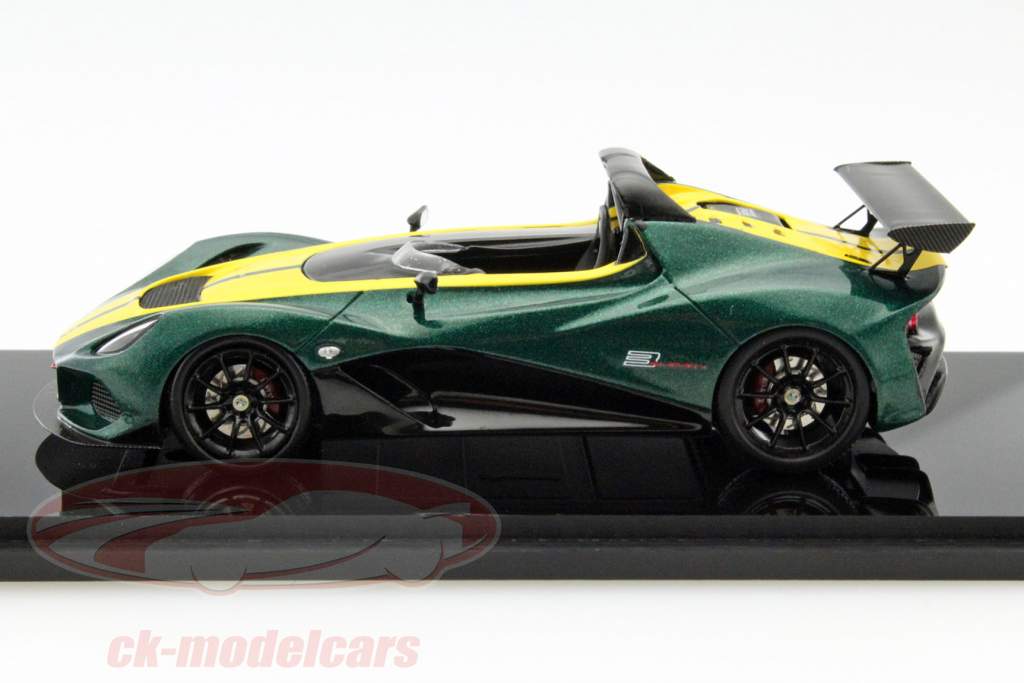 Lotus 3-Eleven プレゼンテーション カー 2015 グリーン / 黄色 1:43 Spark