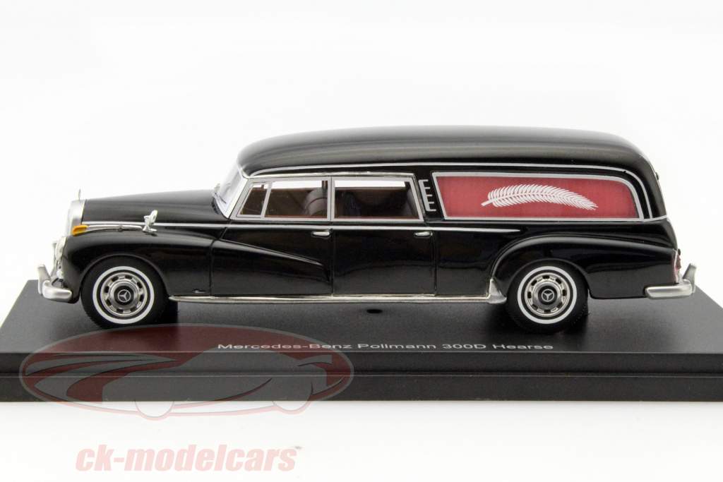 Mercedes-Benz Pullmann 300 D Hearse (W189) schwarz 1:43 BoS-Models