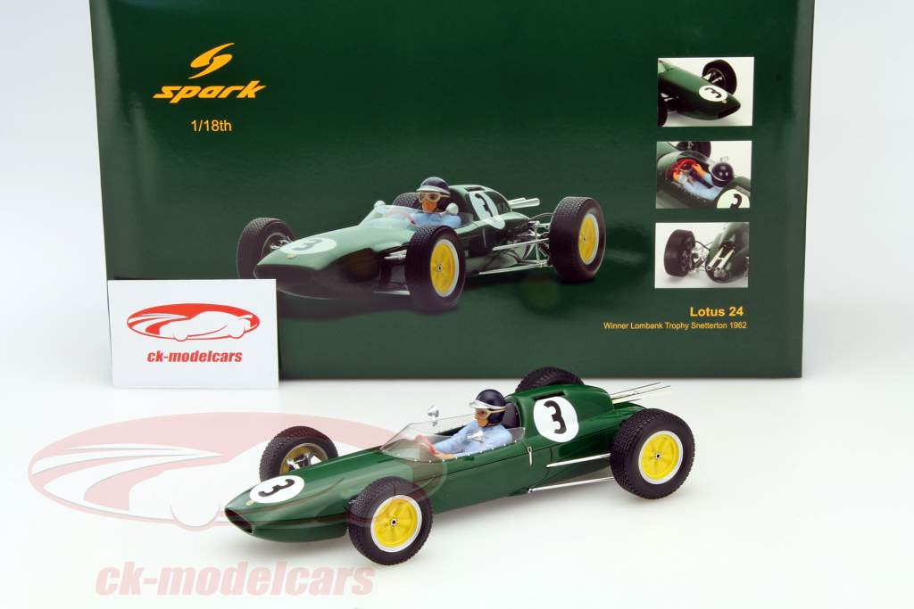 ロータス 1/18 Lotus 33 No.1 Winner German GP Spark 1/18 Lotus 33 #1 Winner German GP 1965 Jim Clark Resin
