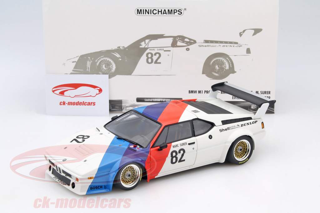 Minichamps 1:18 BMW M1 Pro Car #82 DRM Eifelrennen 1979