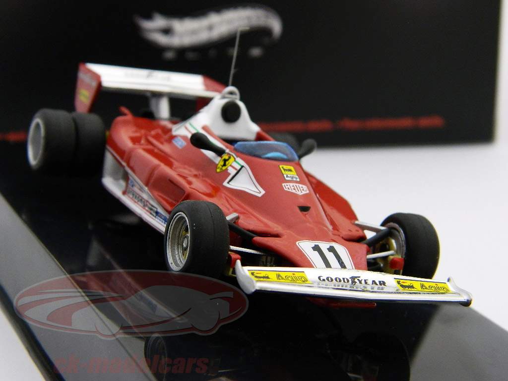 HotWheels Elite 1:43 ニキ ラウダ フェラーリ 312 T2 6