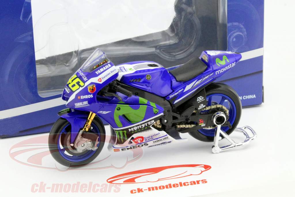 Maisto 1:18 Valentino Rossi Yamaha YZR-M1 #46 Factory Racing