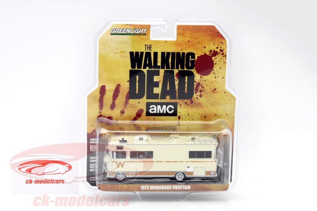 Dale's Winnebago Chieftain The Walking Dead 2010 beige 1:64 Greenlight