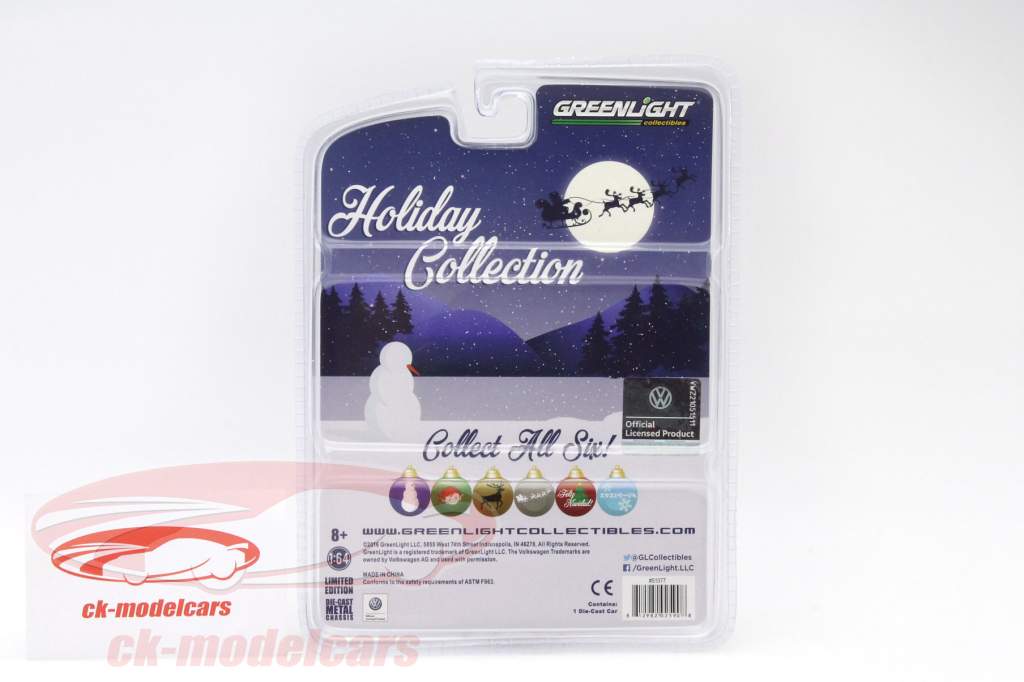 Volkswagen VW Type 2 Bus red 1:64 Greenlight