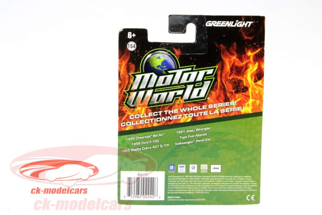 Ford F-100 année 1956 vert 1:64 Greenlight