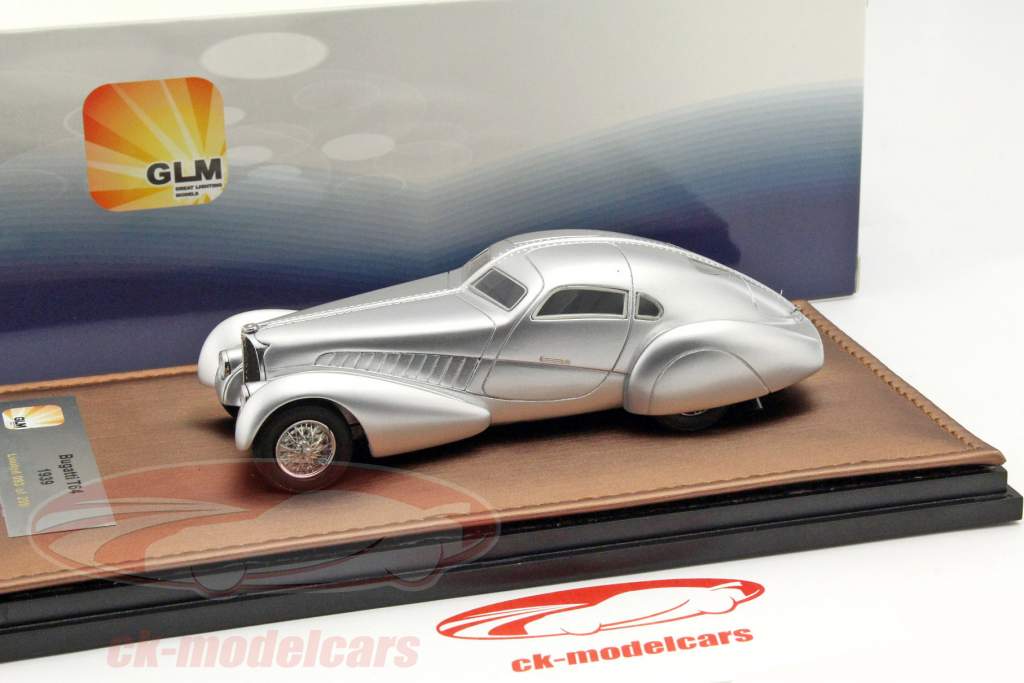 Bugatti T64 Baujahr 1939 silber 1:43 GLM