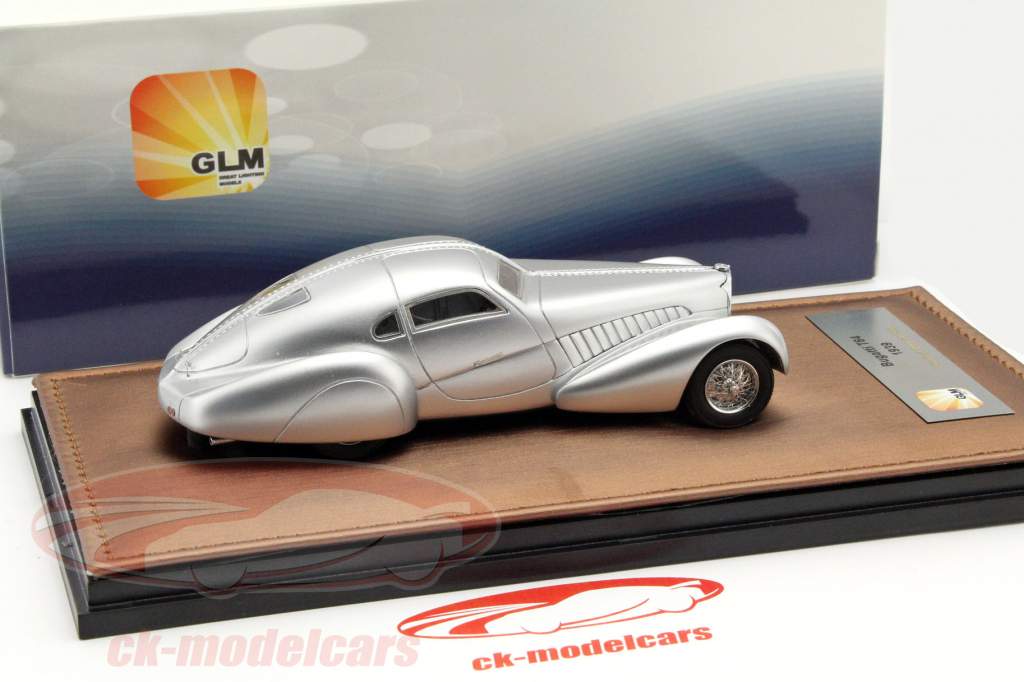 Bugatti T64 年 1939 銀 1:43 GLM
