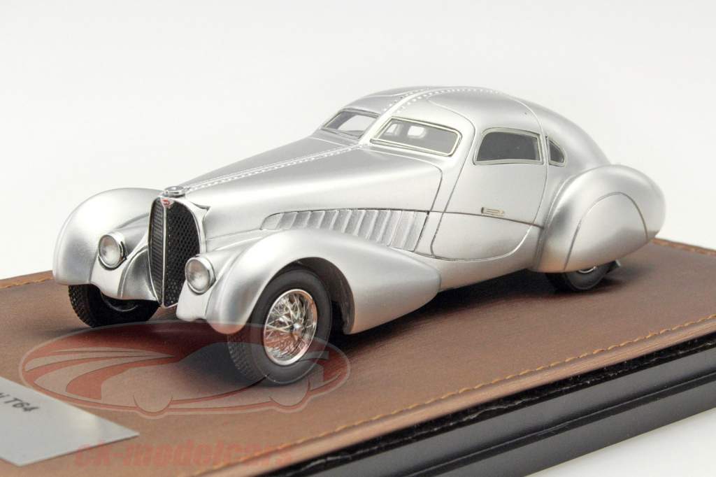 Bugatti T64 Year 1939 silver 1:43 GLM