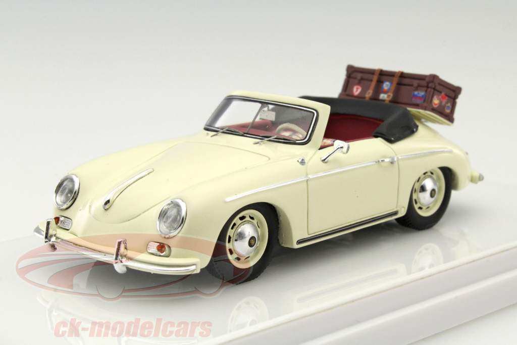 Porsche 356 Cabriolet marfil 1:43 TrueScale