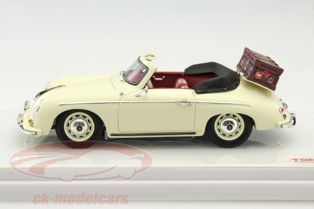 Porsche 356 Cabriolet elfenben 1:43 TrueScale