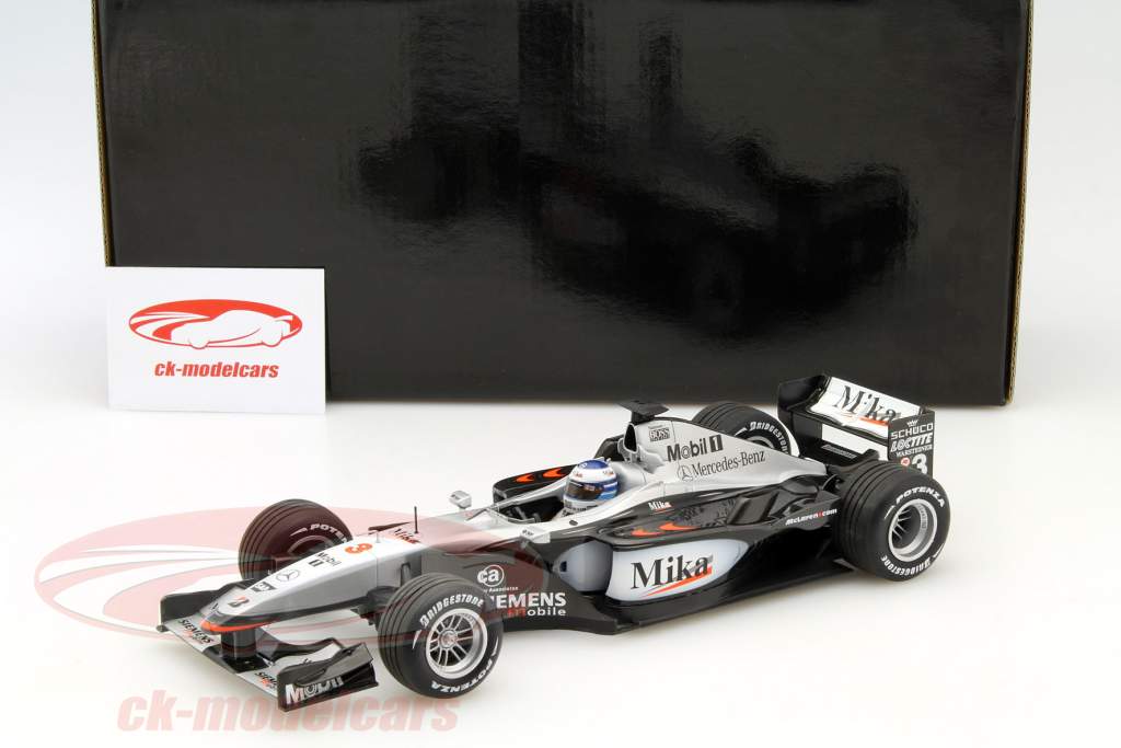 Minichamps 1:18 Mika Häkkinen McLaren MP4-16 #3 formula 1