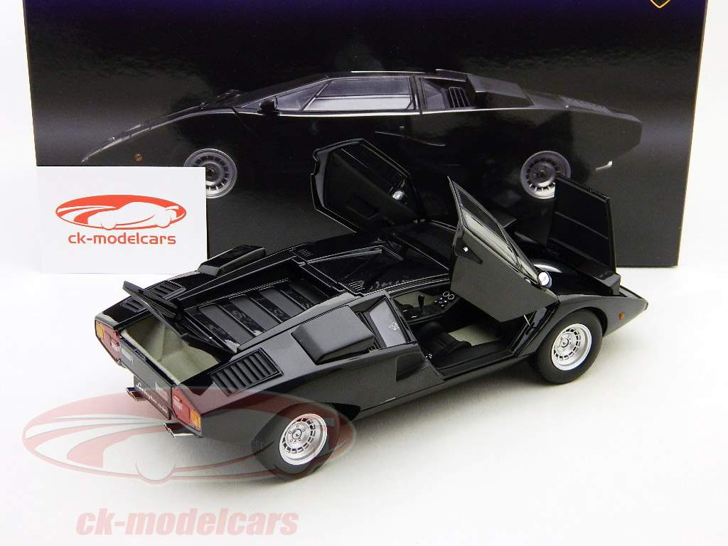 ランボルギーニカウンタックLP400年1974シュワルツ/ブラック1時18京商