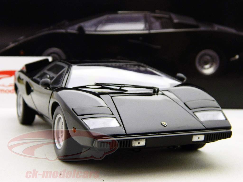 ランボルギーニカウンタックLP400年1974シュワルツ/ブラック1時18京商