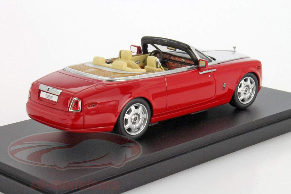 Rolls Royce Phantom Drophead Coupe År 2012 Stjernen rød 1:43 Kyosho