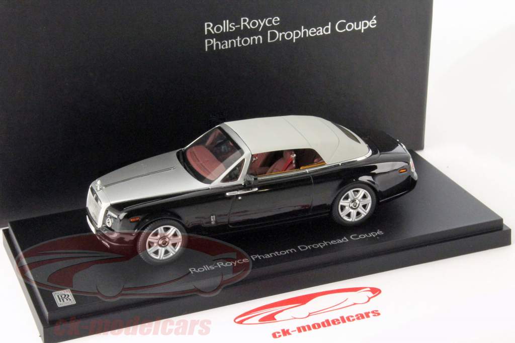 Rolls Royce Phantom Drophead Coupe Año 2012 negro 1:43 Kyosho