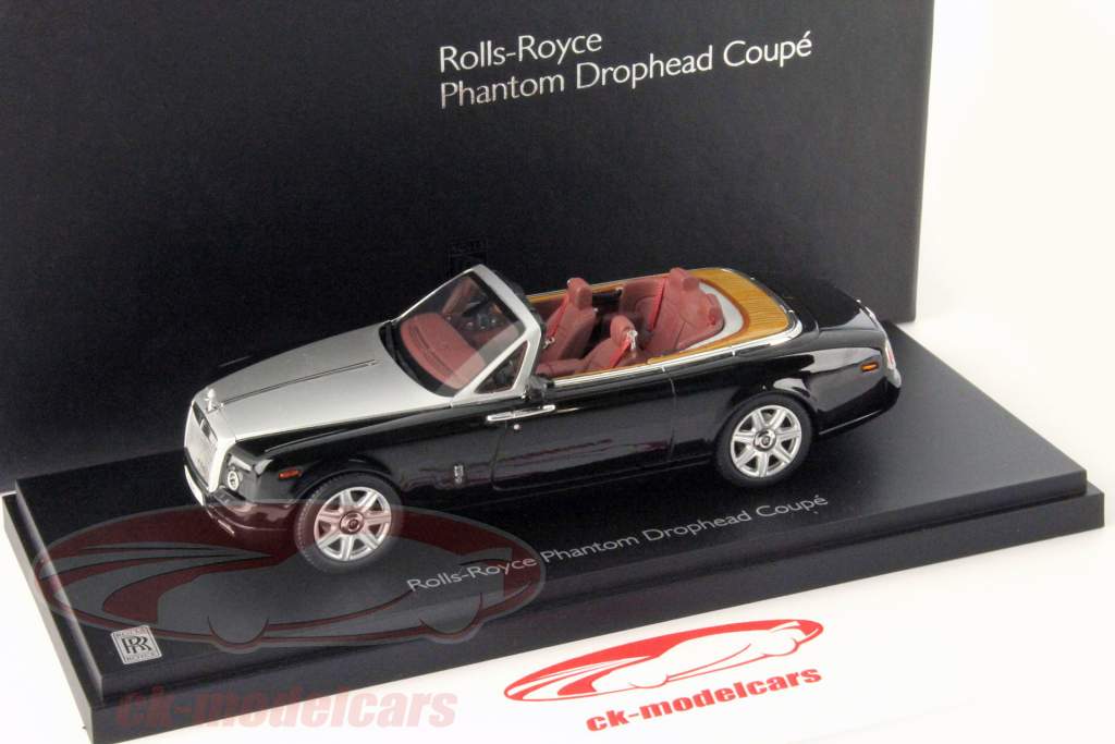 Rolls Royce Phantom Drophead Coupe 年 2012 黒 1:43 Kyosho