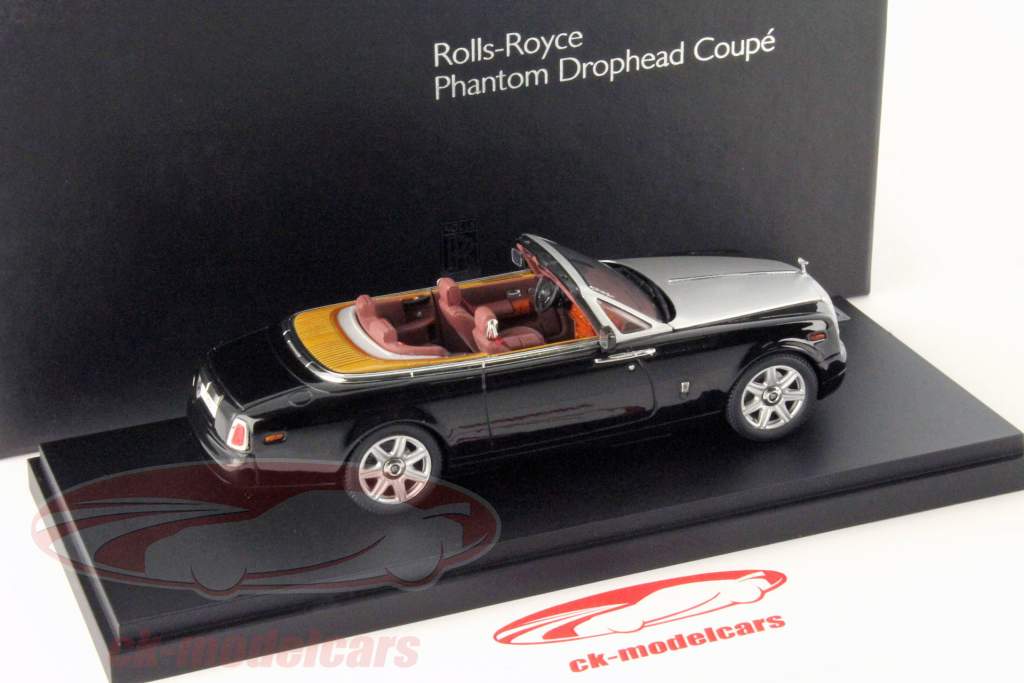 Rolls Royce Phantom Drophead Coupe Año 2012 negro 1:43 Kyosho