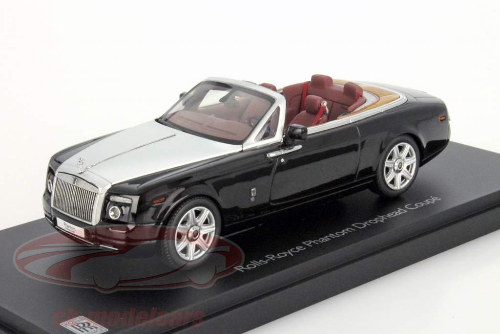Rolls Royce Phantom Drophead Coupe Year 2012 black 1:43 Kyosho