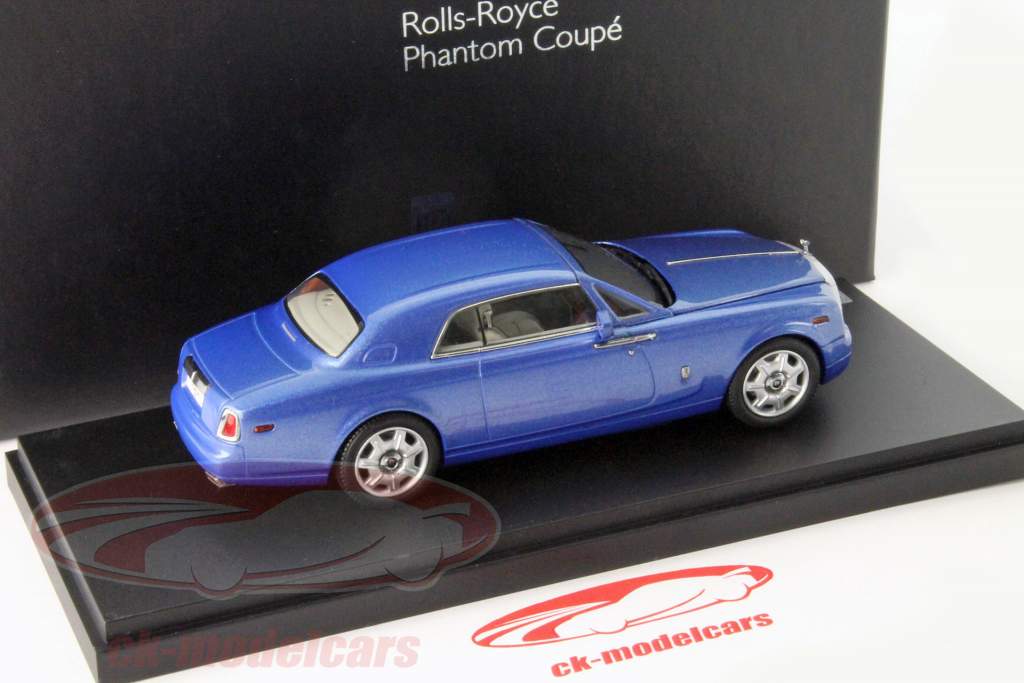 Rolls-Royce Phantom Coupe År 2012 arabian blå 1:43 Kyosho