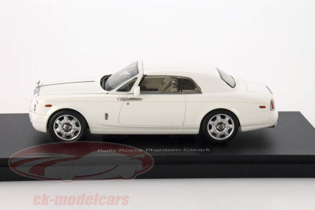 Rolls-Royce Phantom Coupe Jaar 2012 Engels wit 1:43 Kyosho