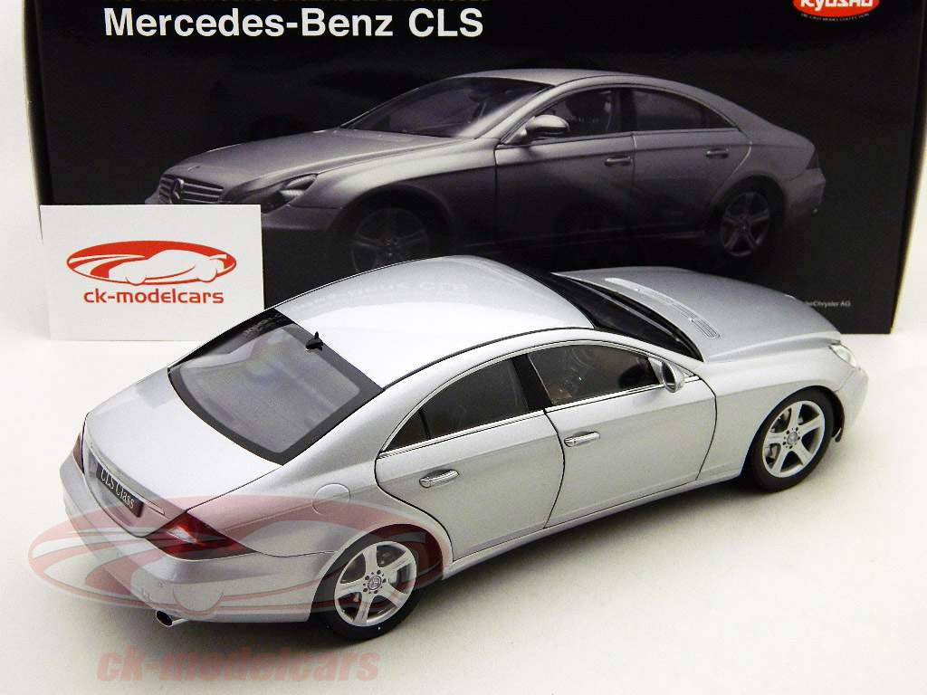 Kyosho 1:18 Mercedes-Benz CLS 2005 silver 08401S model car