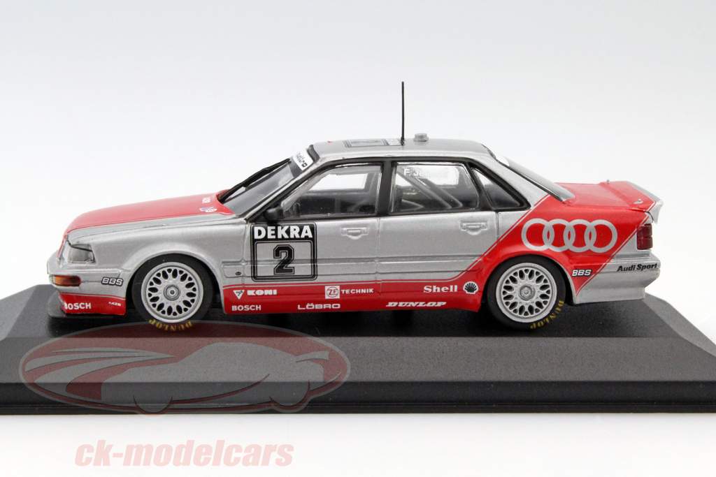 Audi V8 quattro Evolution #2 DTM 1992 Frank Jelinski 1:43 Minichamps