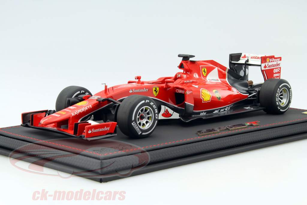 1/43 BBR フェラーリ SF15-T シンガポールGP 2015 BBR 1/43 Ferrari F15-T GP Singapore 2015 S. Vettel F1 Red No
