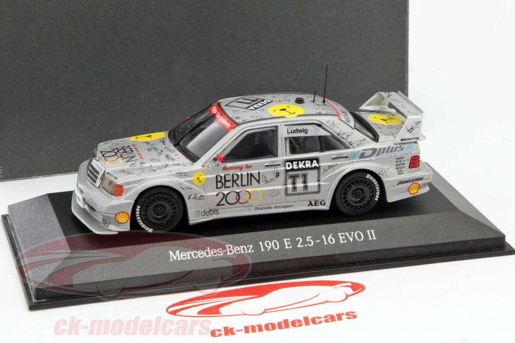 Minichamps 1:43 Mercedes-Benz 190 E 2.5-16 EVO II #T1 Klaus