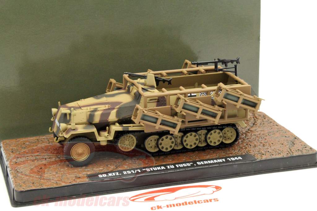 Atlas 1:43 SD.KFZ. 251/1 Stuka zu Fuss Germany 1944