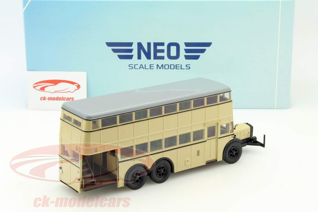 Büssing D38 grau / beige 1:43 Neo