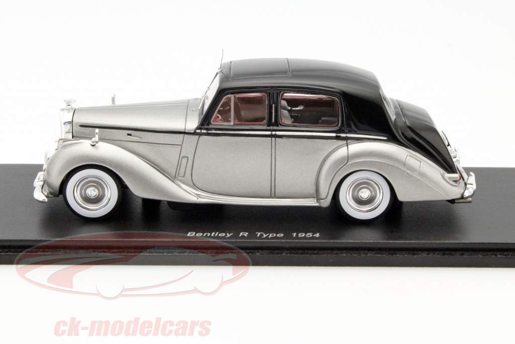 Bentley R Type año 1954 plata / negro 1:43 Spark