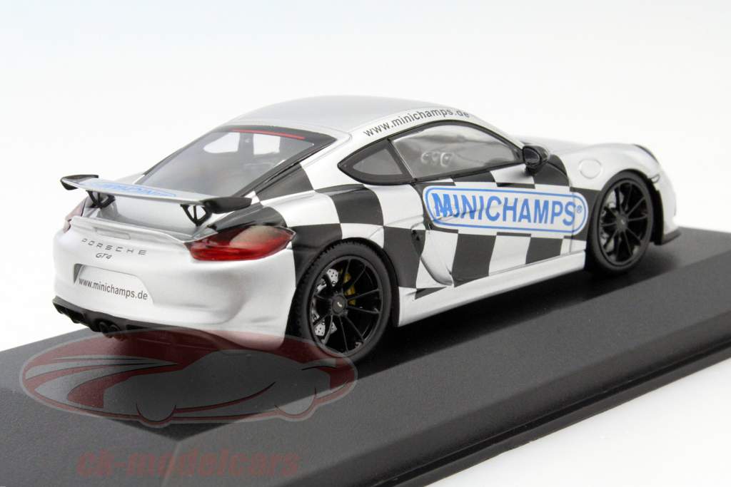 Porsche Cayman GT4 special Edition Toy Fair Nuremberg 2017 1:43 Minichamps