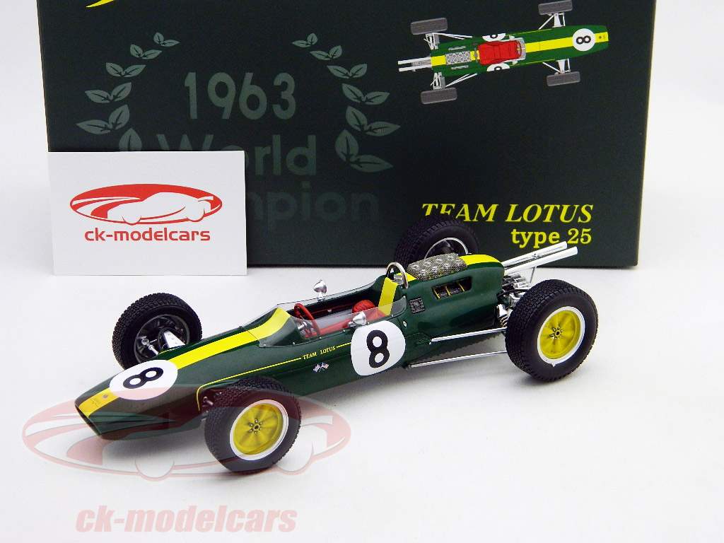 SPARK製 　ロータス２５　Ｊ・クラーク　１９６３チャンピオン 1/18 SPARK製 ロータス25 J・クラーク 1963チャンピオン 1/18