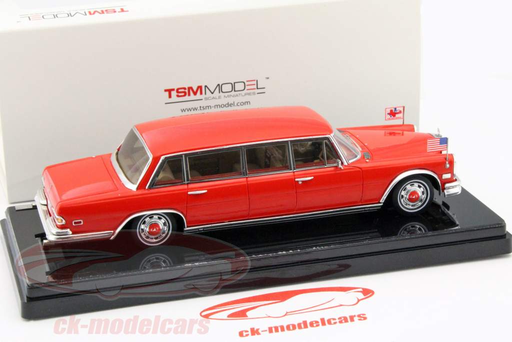 True Scale 1:43 Mercedes-Benz 600 Pullman Red Baron Hilton