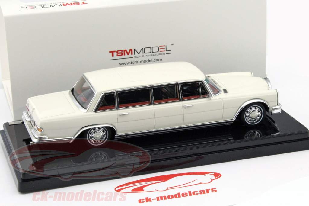 Mercedes-Benz 600 Pullman J. Lennon год 1970 бежевый 1:43 TrueScale
