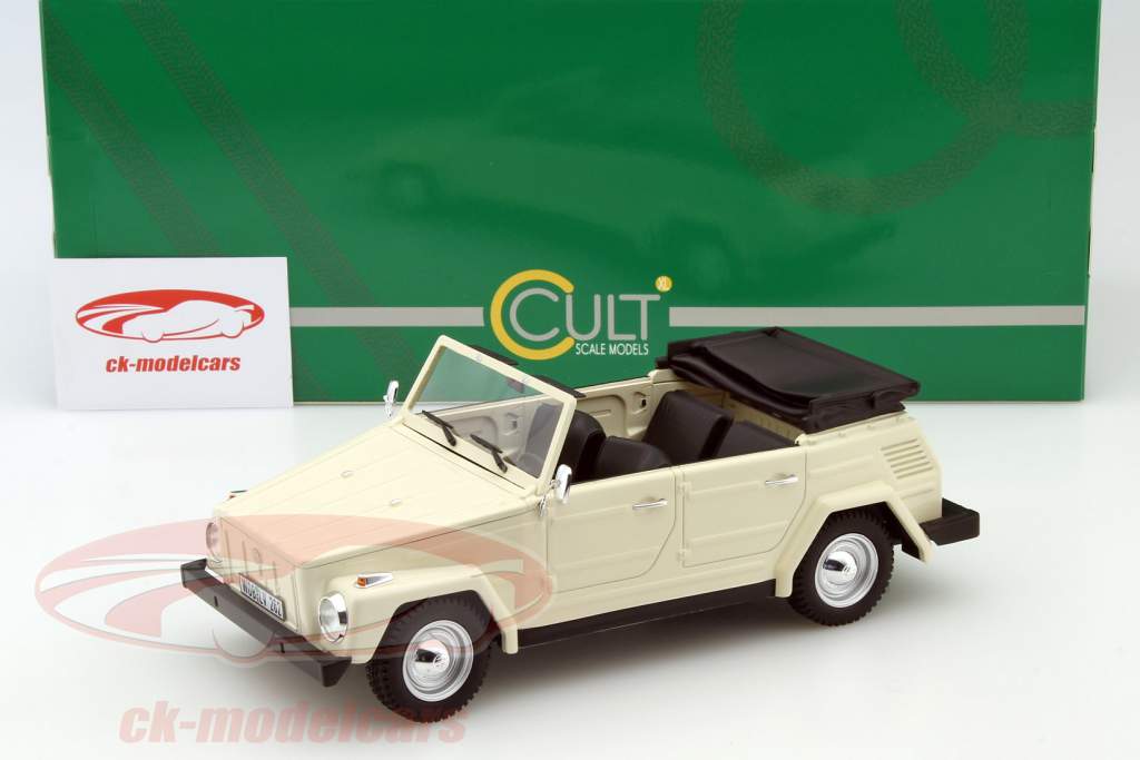 Volkswagen VW 181 white 1:18 Cult Scale