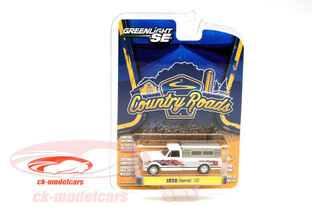 Chevrolet C10 Eagle Mod 年 1972 白 1:64 Greenlight